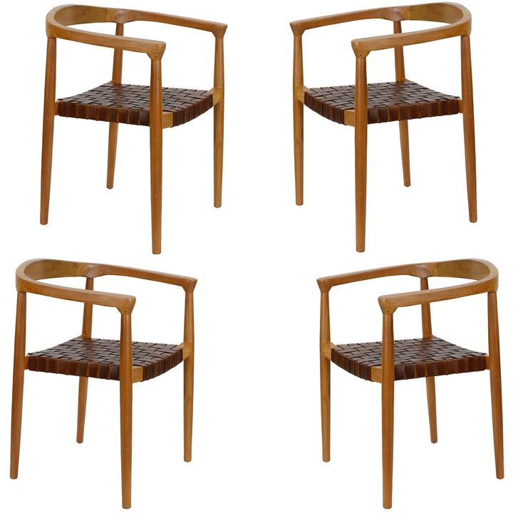 Leren stoel eetkamer