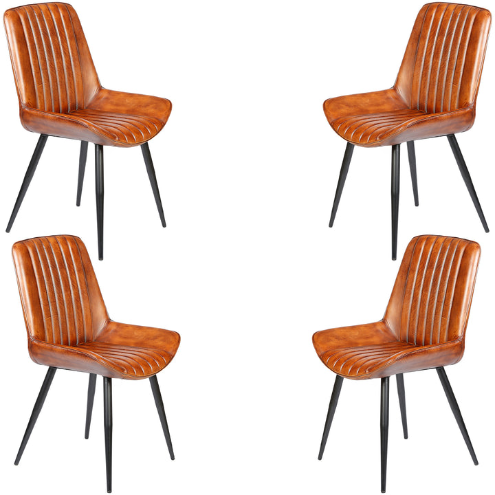 Stoel eetkamer leer