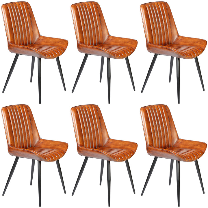 Stoel eetkamer leer