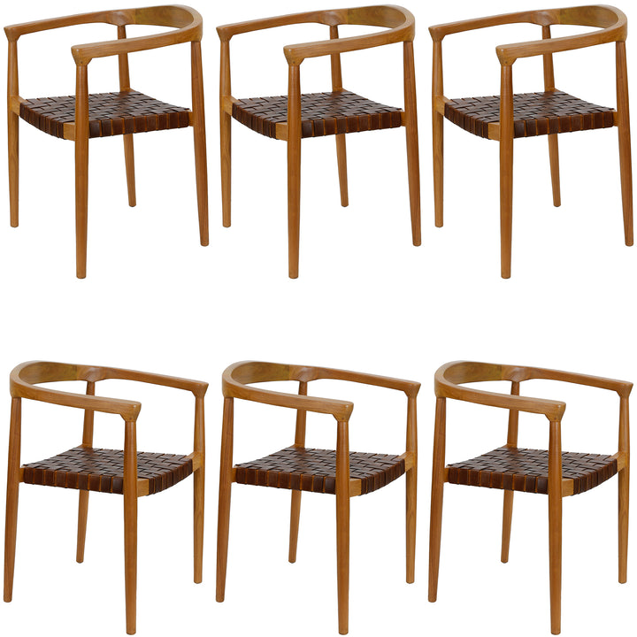 Leren stoel eetkamer
