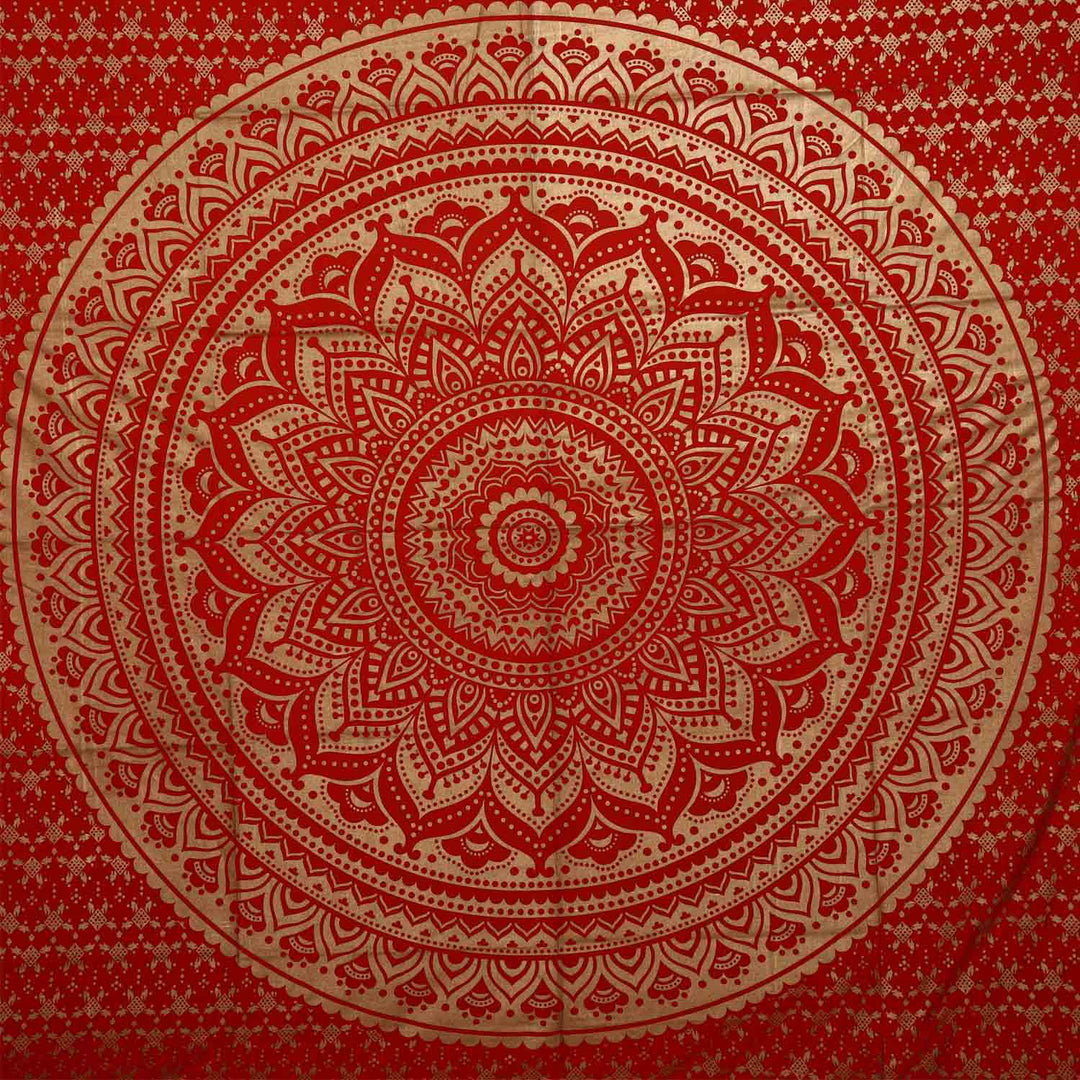 XXL bed throw Mandala Amba 240