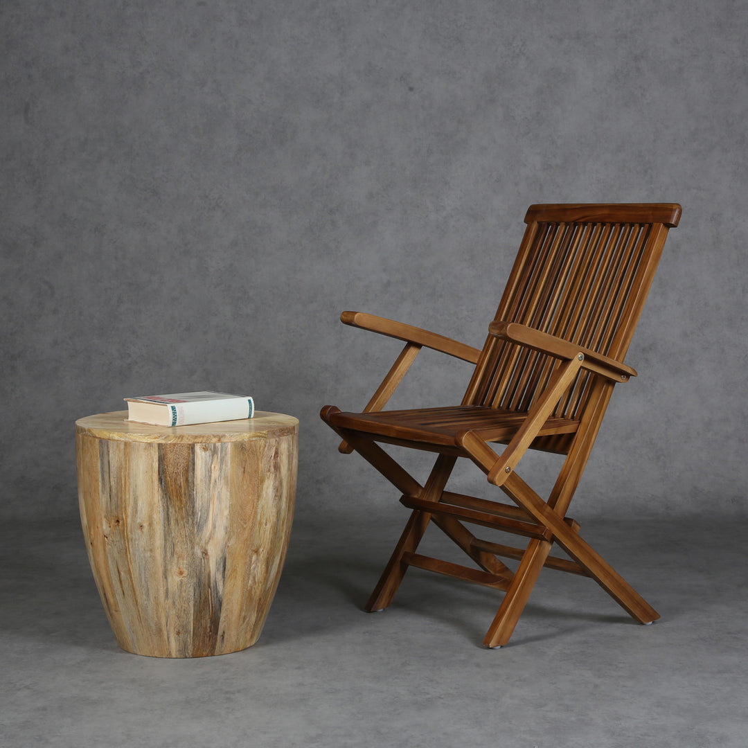 Houten klapstoel Eliano