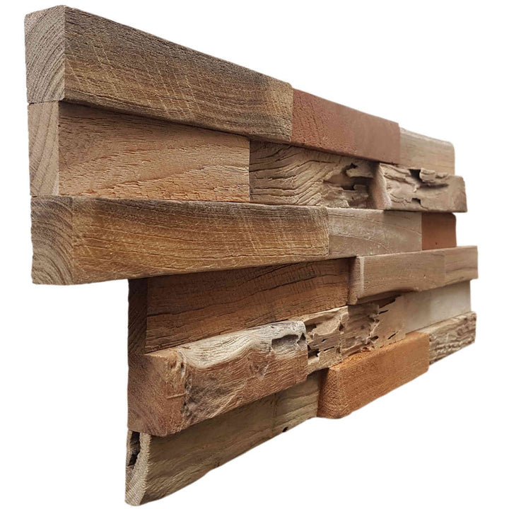 Houten wandbekleding Natural Coral