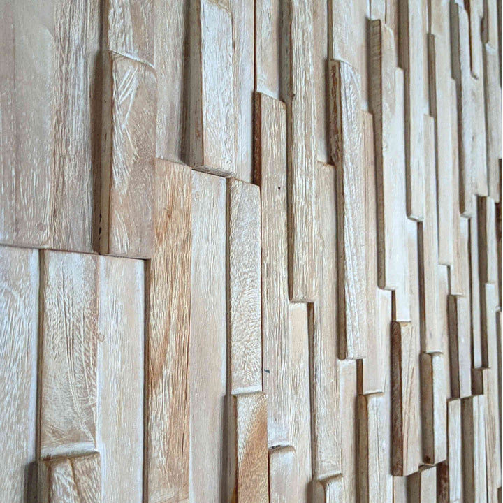 Houten wandbekleding New Wave