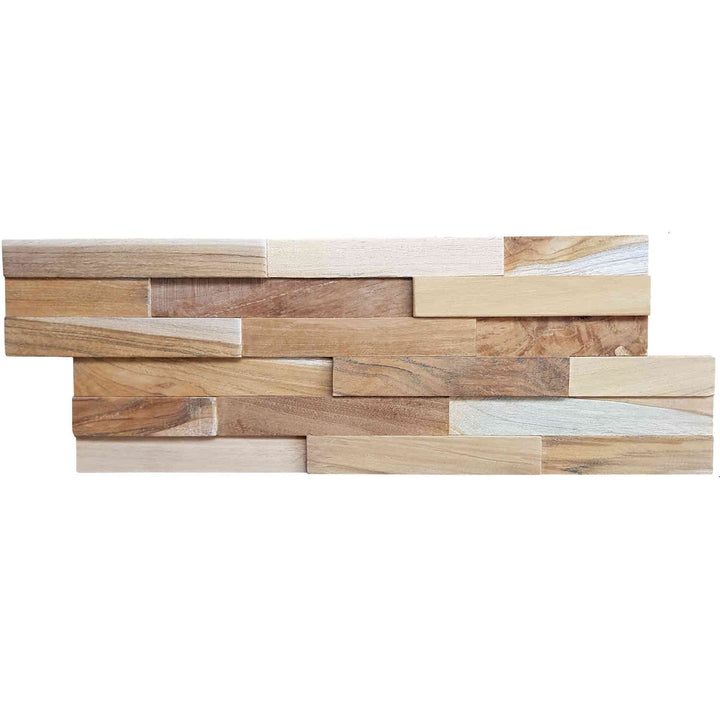 Houten wandbekleding Smooth Wave