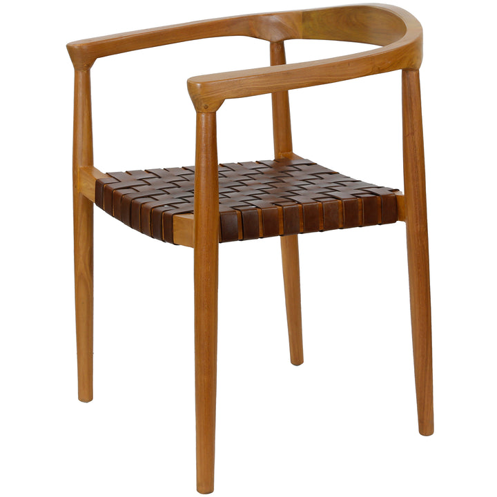 Leren stoel eetkamer