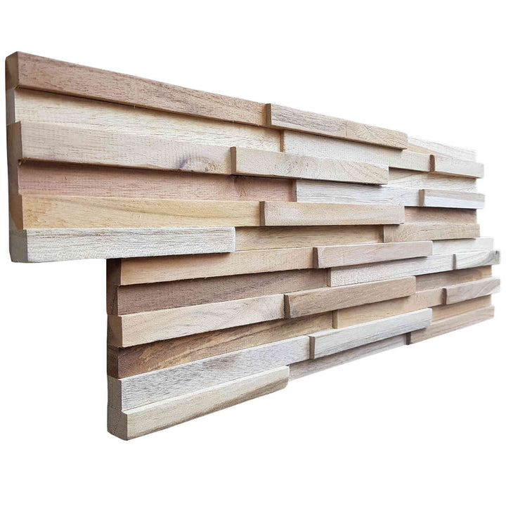 Houten wandbekleding Natural Ripple