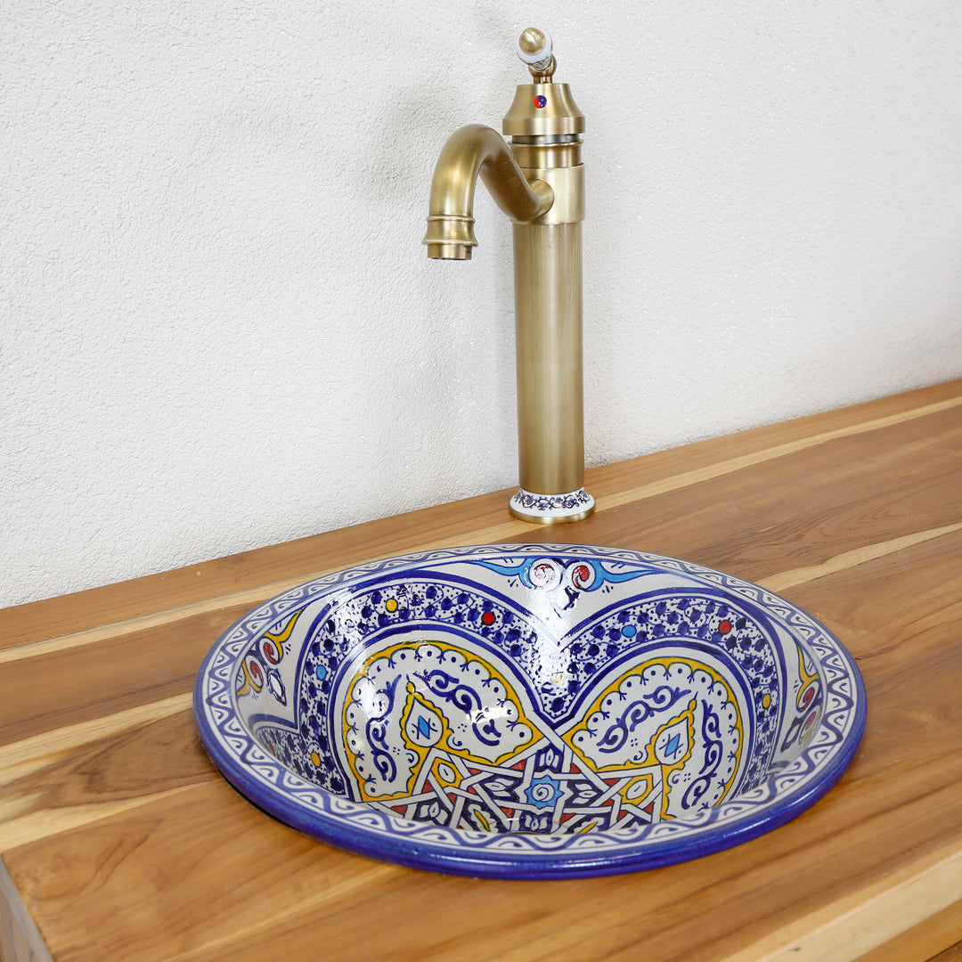 Wastafel voor de badkamer