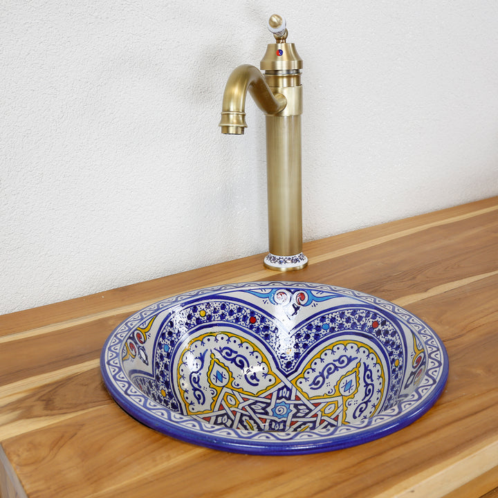 Wastafel voor de badkamer