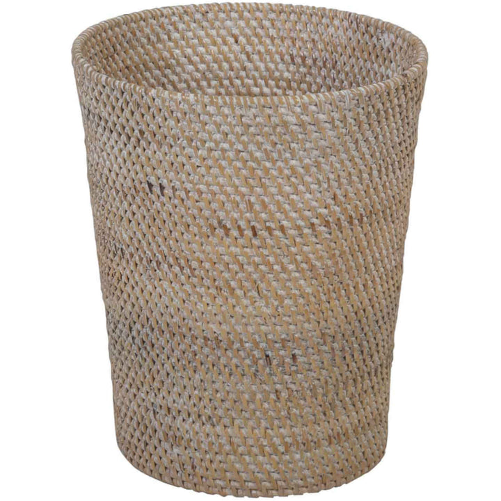 Papierbak van rotan Nila White Wash