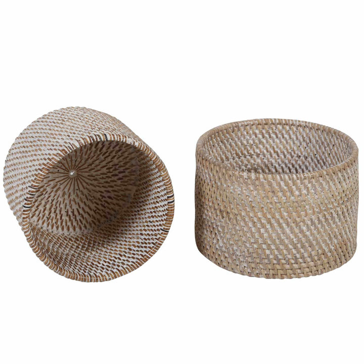 Bestekmand Lilia White washed