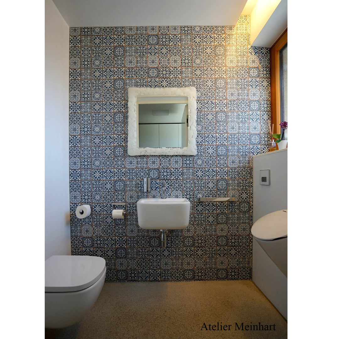 Marokkaanse tegels Rahel Blau Patchwork