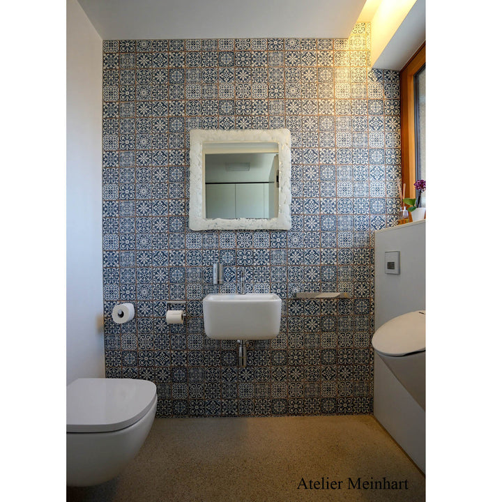 Marokkaanse tegels Rahel Blau Patchwork