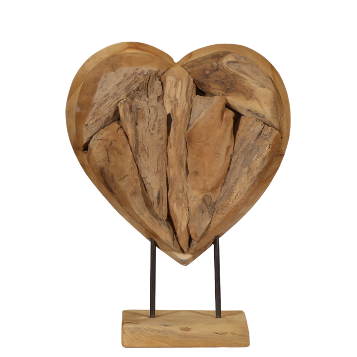 Hart sculptuur Malina