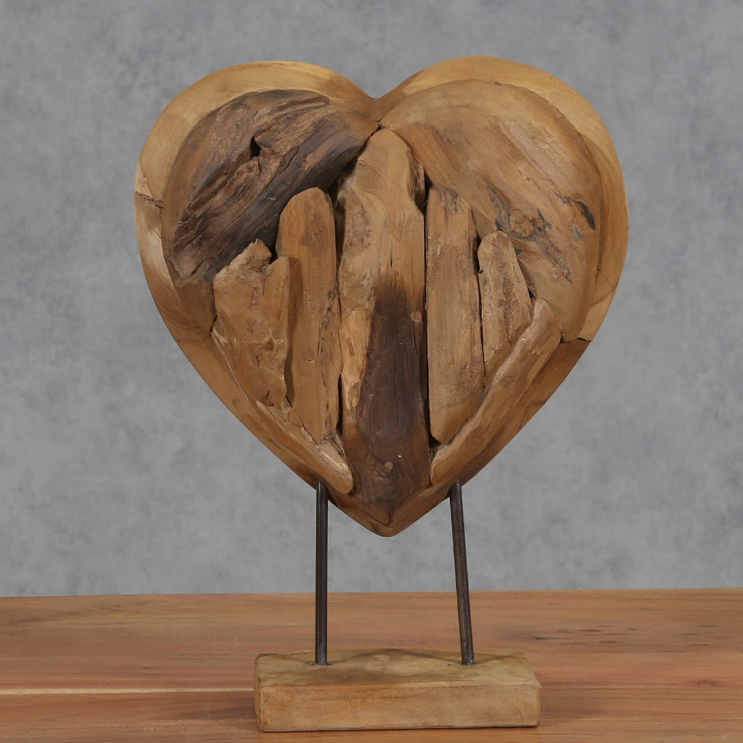 Hart sculptuur Malina