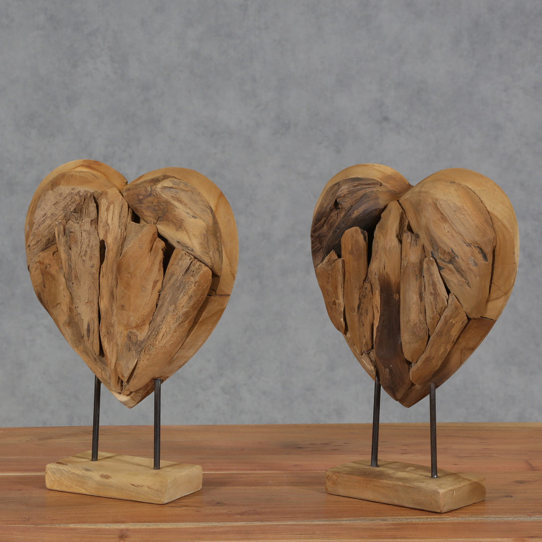 Hart sculptuur Malina