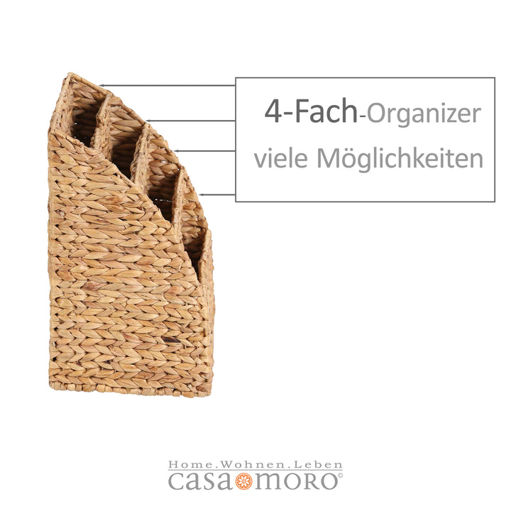 Organizer Sabrina met 4 vakken