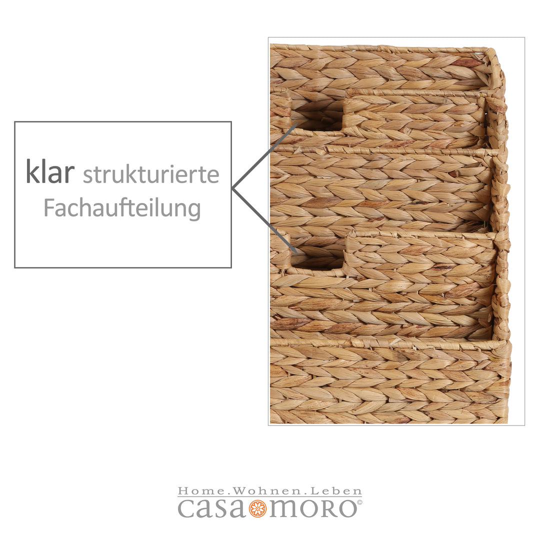 Organizer Sabrina met 4 vakken