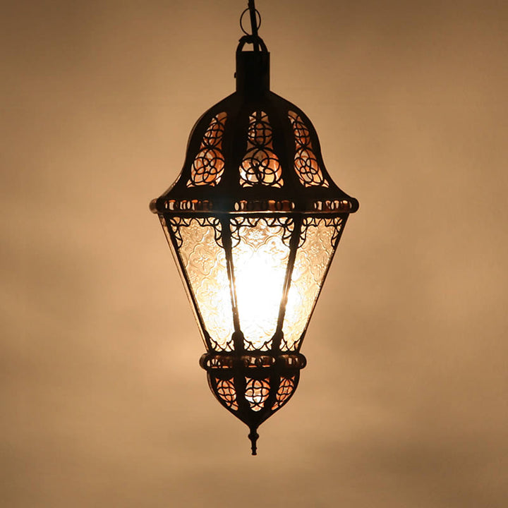 Oosterse hanglamp Salma Wit