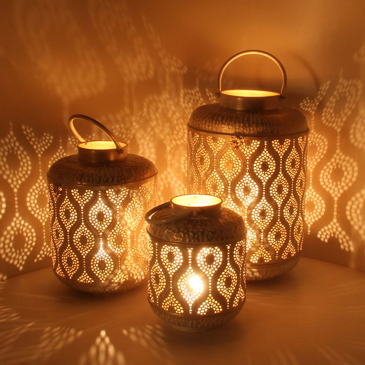 Oosterse lantaarns Suraya, set van 3