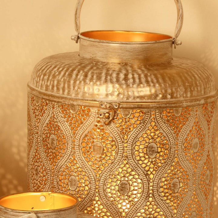 Oosterse lantaarns Suraya, set van 3
