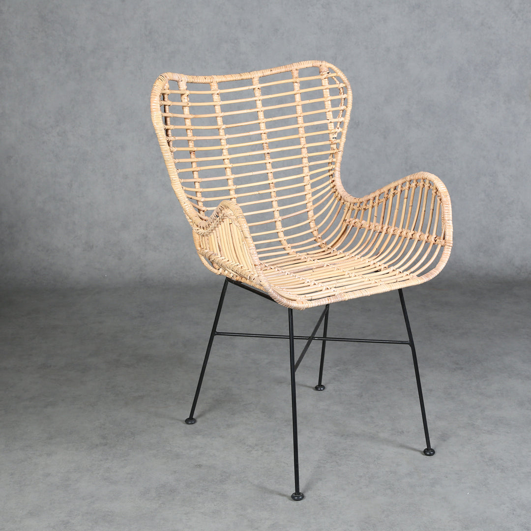 Rotan fauteuil Monia