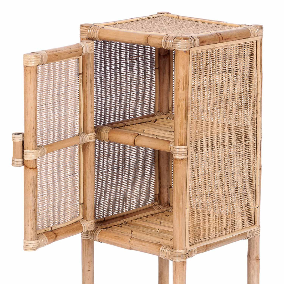 Rattan bedside table Dewi