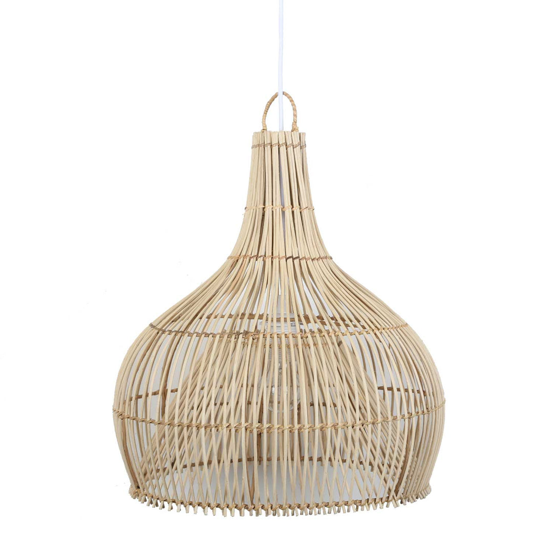 Rieten lamp Elia