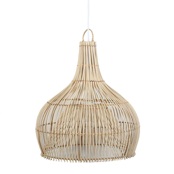 Rieten lamp Elia