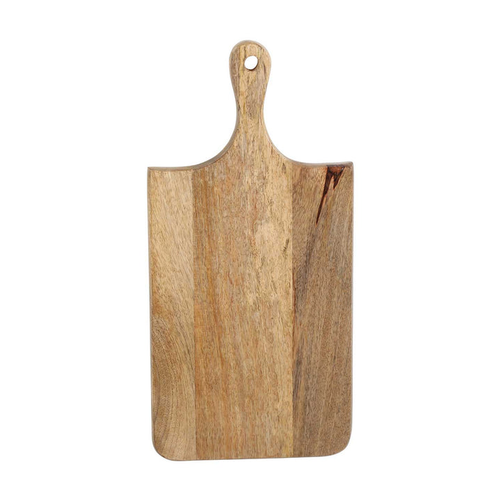 Houten serveerbord 42 cm met brede handgreep