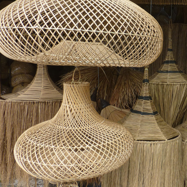 Rotan lamp Nora