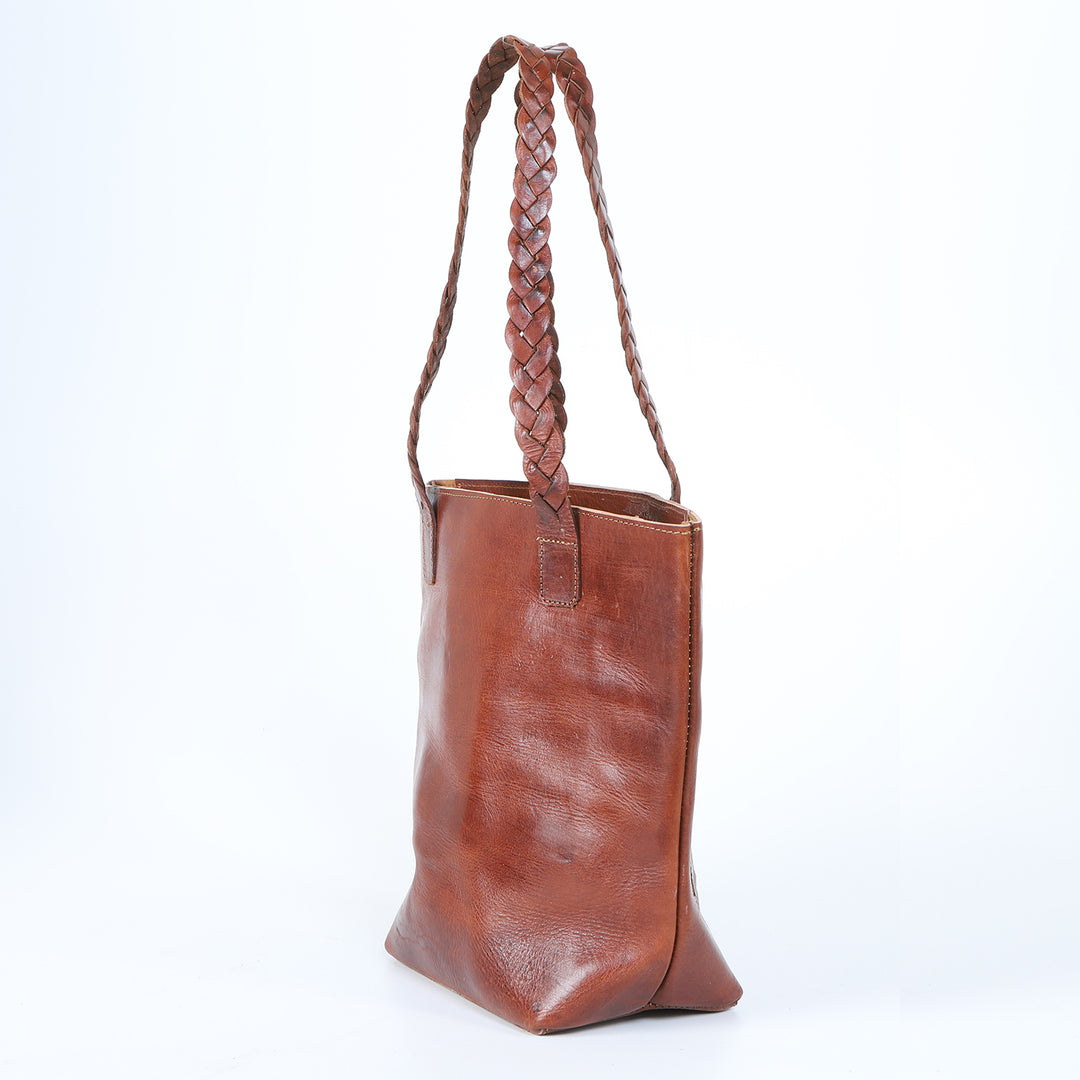Dames lederen tas Delia bruin