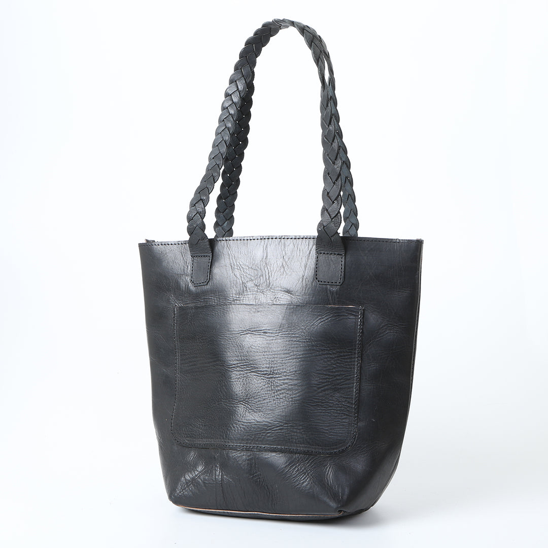 Dames lederen tas Delia Zwart