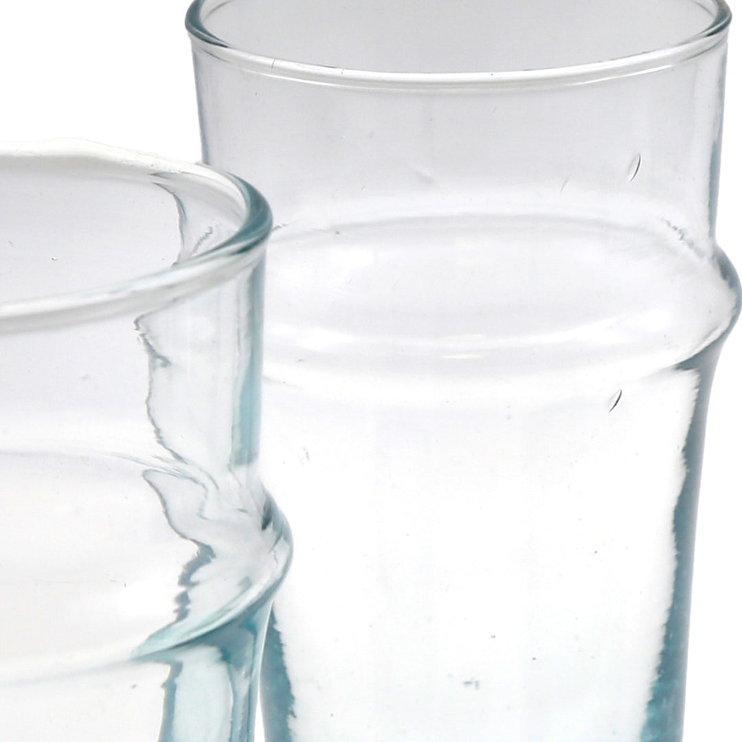 Koffieglazen ingesteld