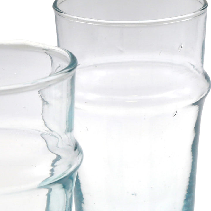 Koffieglazen ingesteld