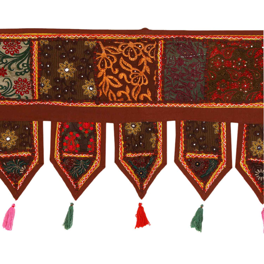 Indiase patchwork Toran