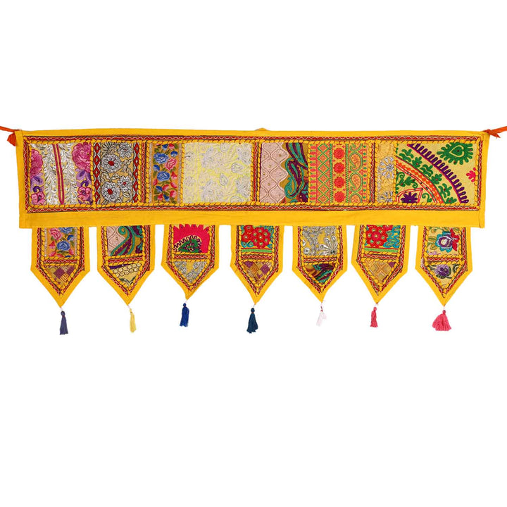 Indiase patchwork Toran