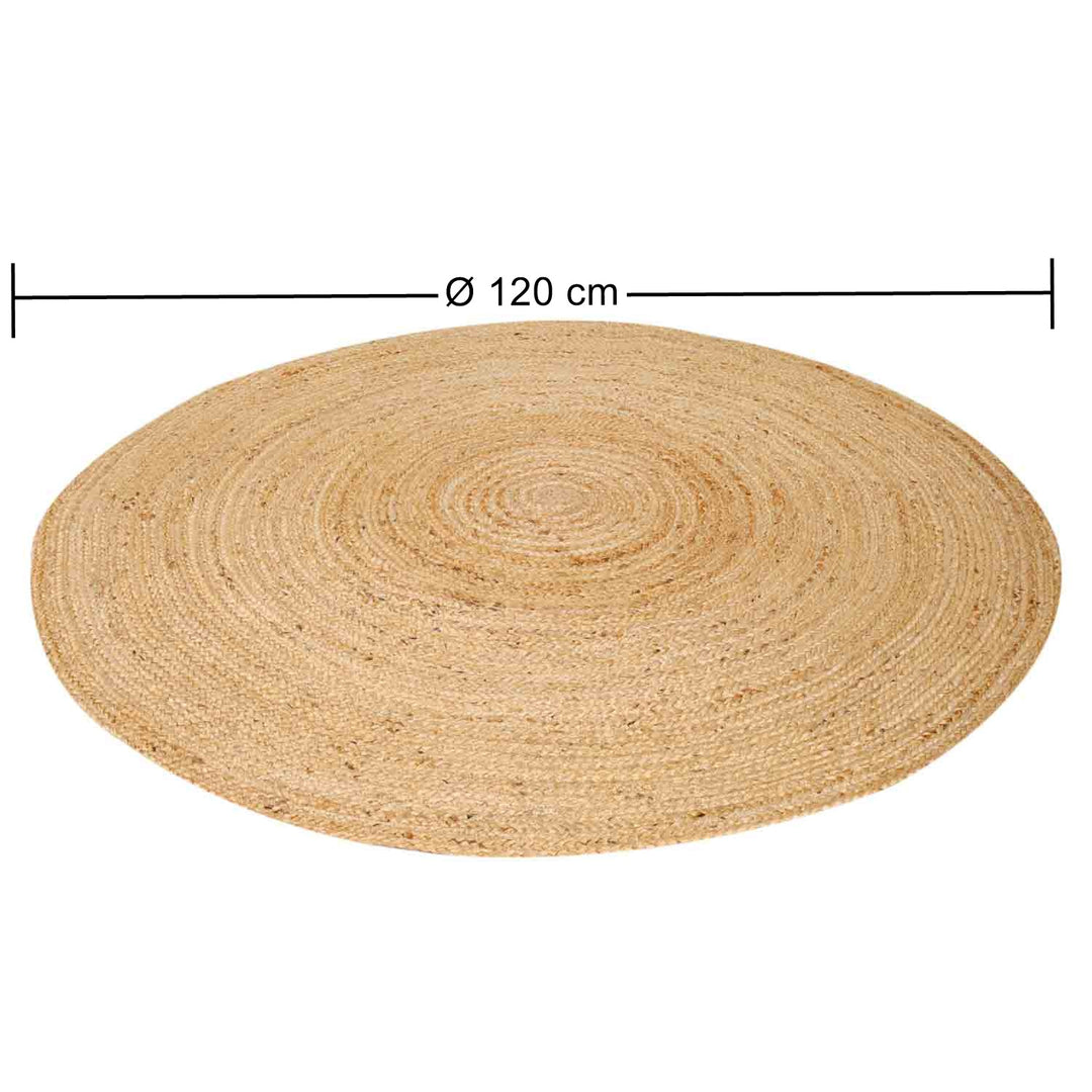 Jute tapijt Tamani Naturel
