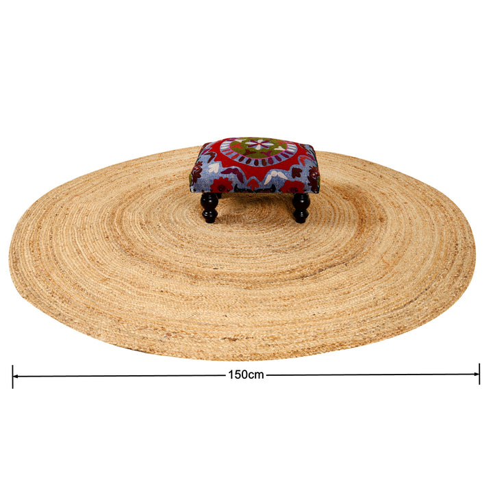 Jute tapijt Tamani Naturel