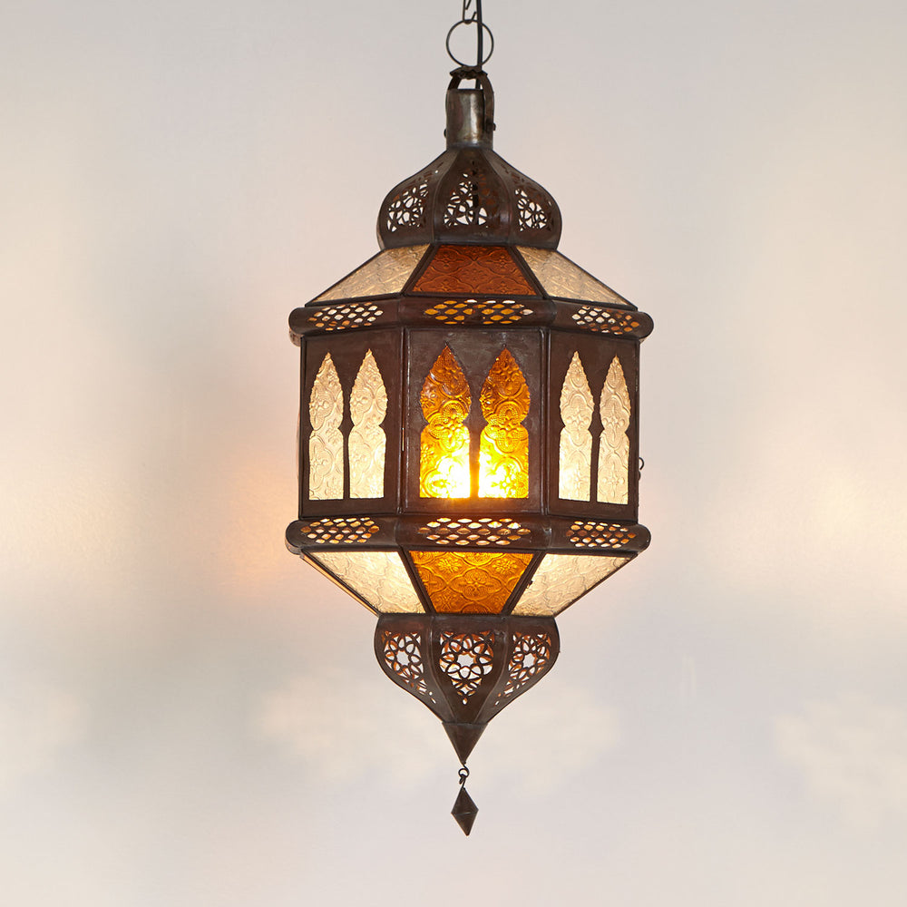 Oude Marokkaanse Arabische Lantaarn Hanglamp | Brocante en Industriele Verlichting | Aan de Punt Oude Marokkaanse Arabische Lantaarn Hanglamp | Brocante en Industriele Verlichting | Aan de Punt