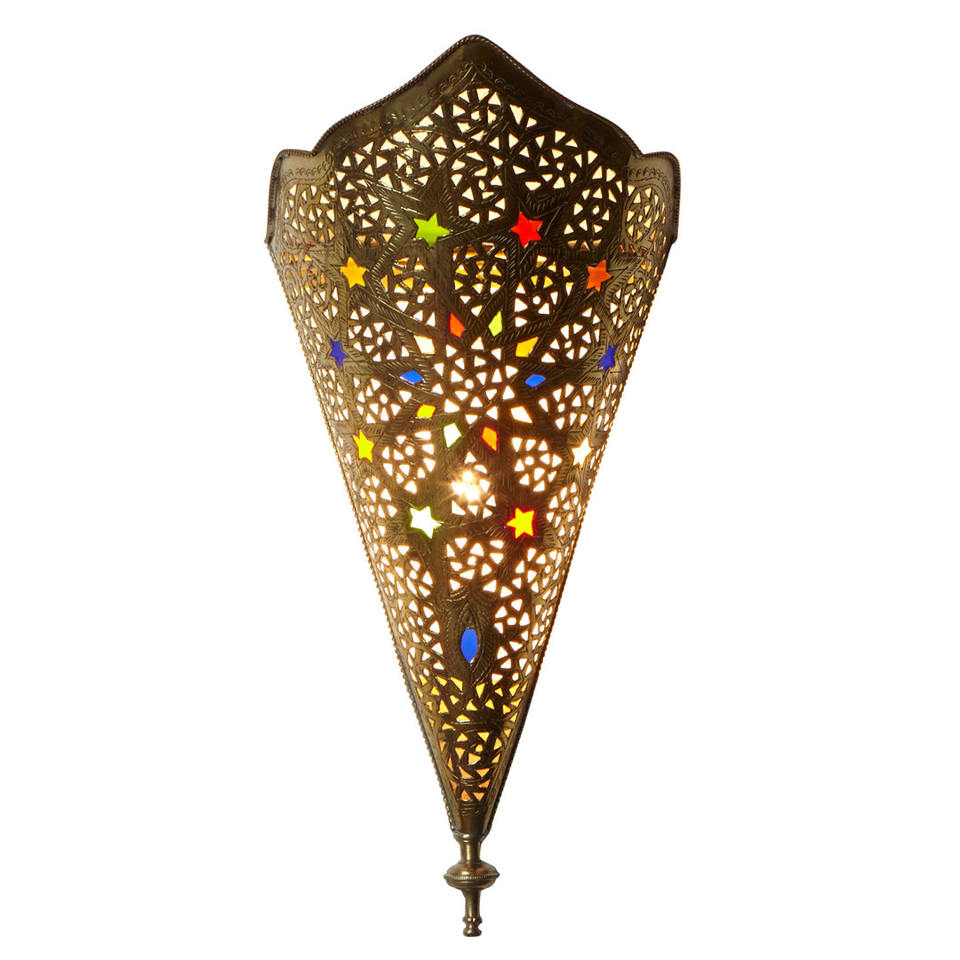 Messing-Wandlampe Rahma