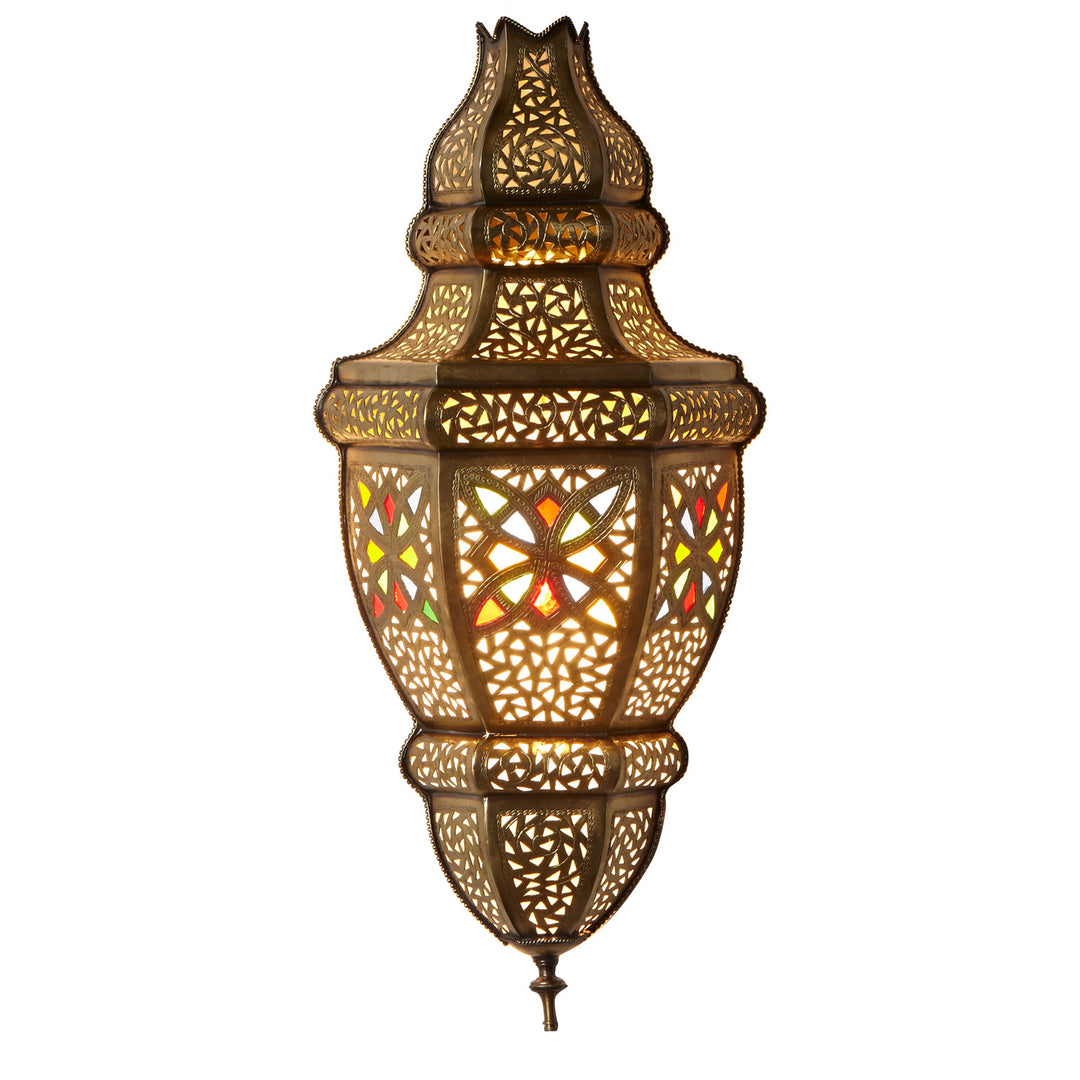 Messing wandlamp Ayah