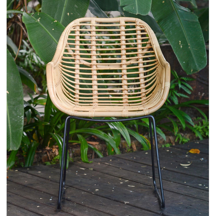 Rotan fauteuil Malaga