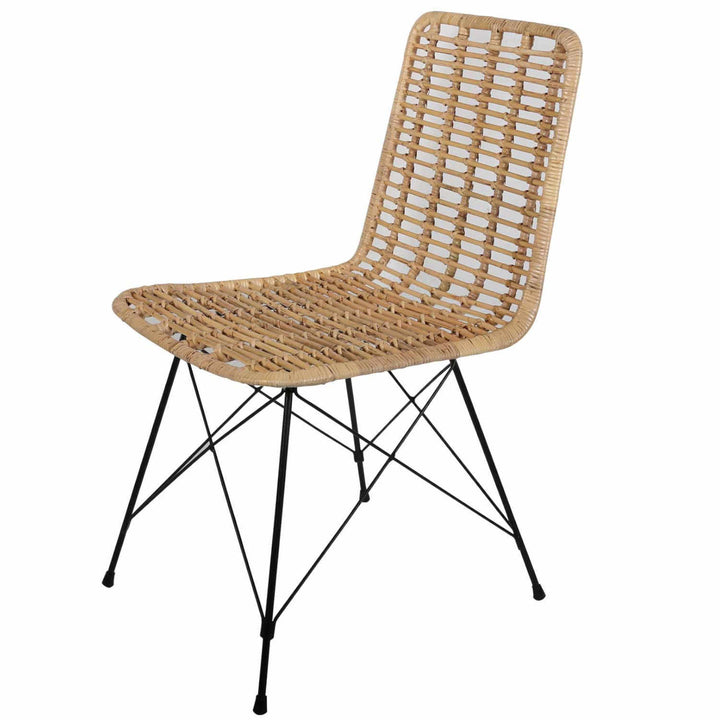 Rotan stoel Valencia naturel