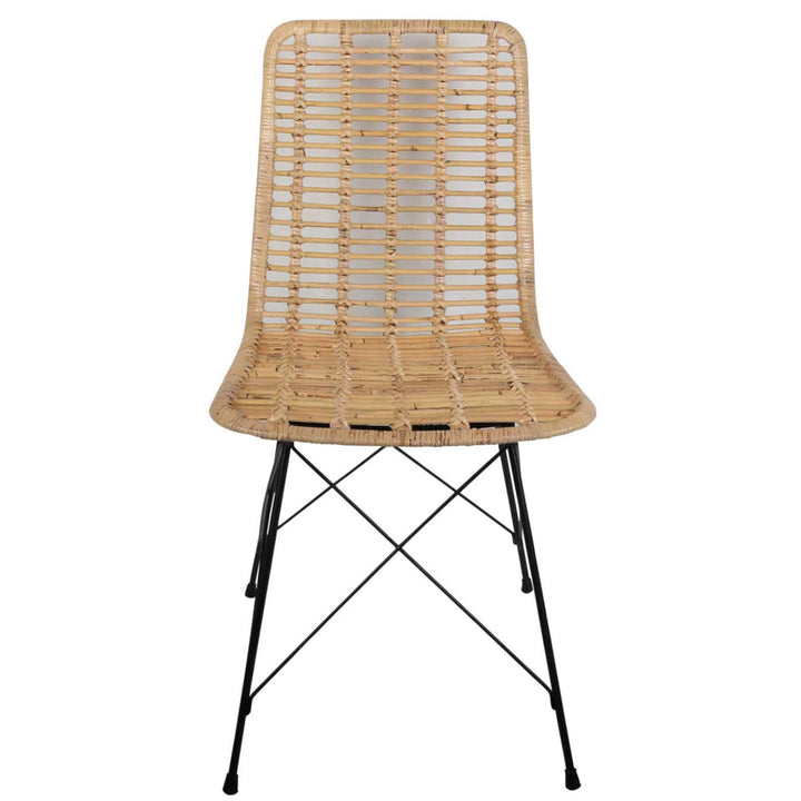 Rotan stoel Valencia naturel