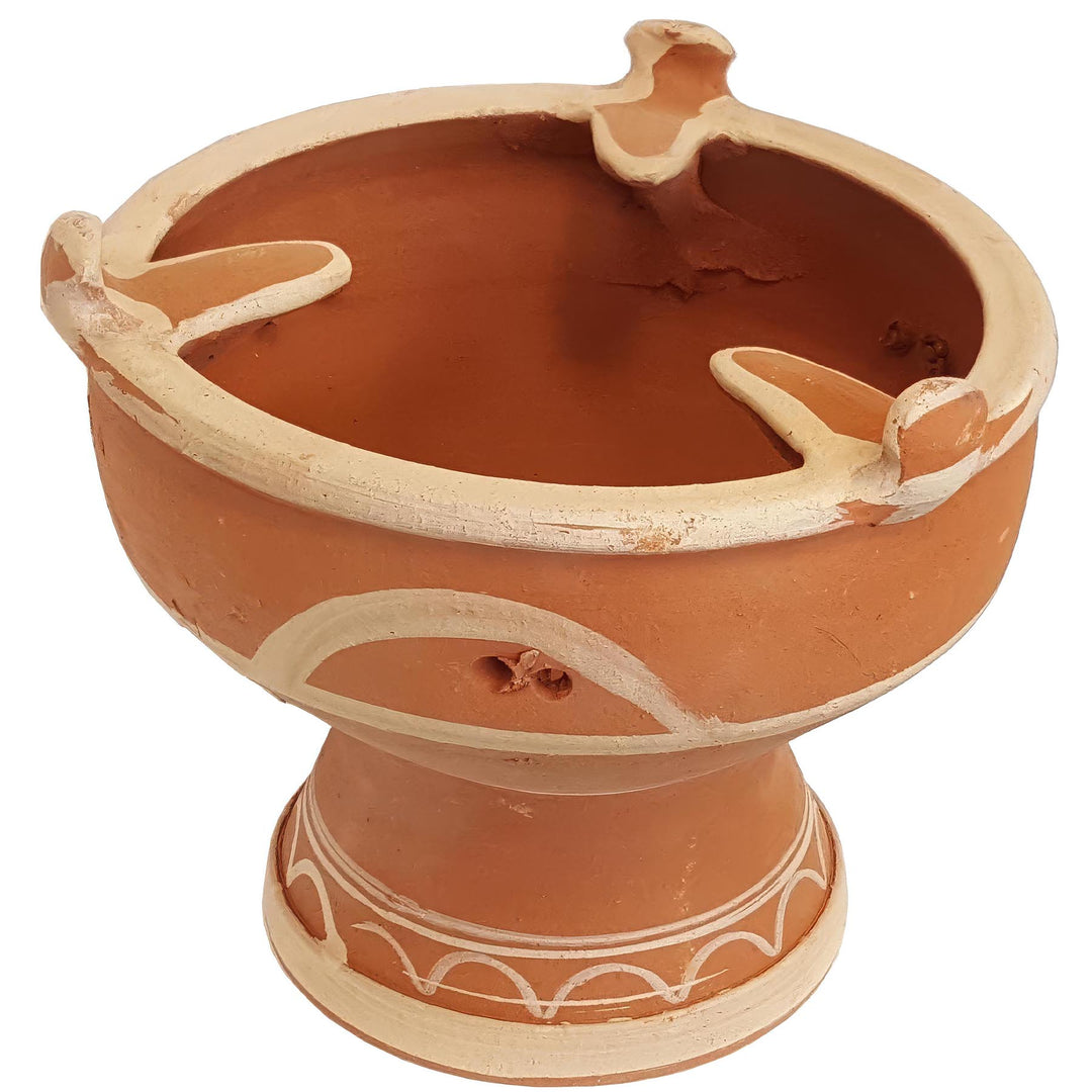 Tajine Kleiwarmer, Marokkaanse mejmar voor houtskool als tafelgrill of grill voor Tagine