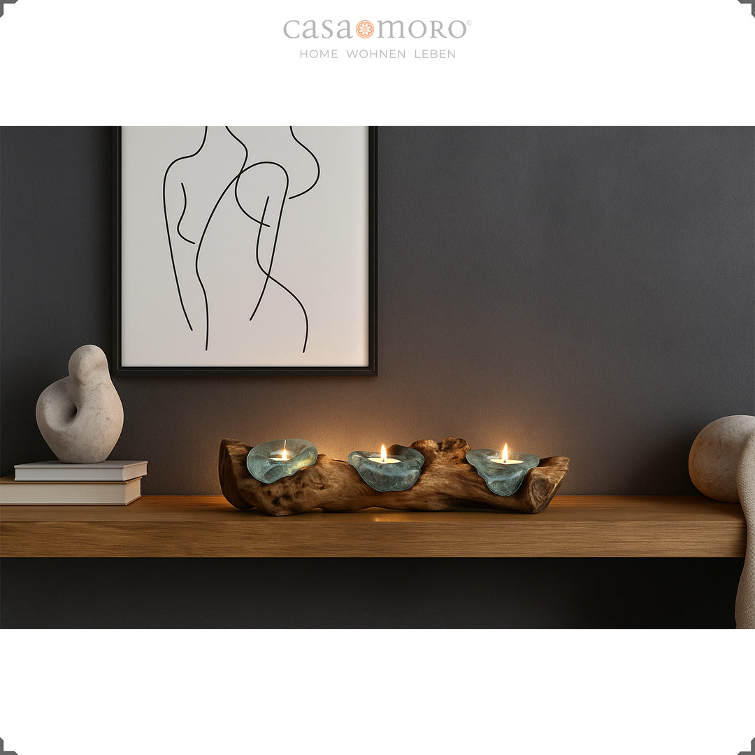 Set van 3 theelichthouders - Tafeldecoratie