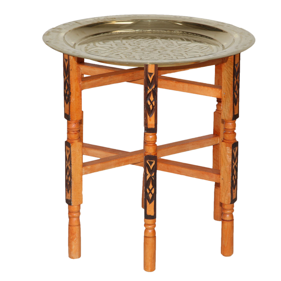 Casa Moro Mozaïek Tafel - Handwerk uit Marokko - Turquoise/Groen - M60-45 Casa Moro Mozaïek Tafel - Handwerk uit Marokko - Turquoise/Groen - M60-45
