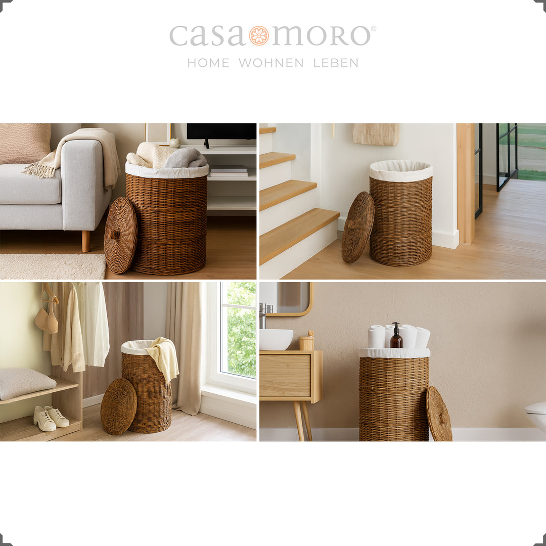 Opbergmand met deksel – 75 l