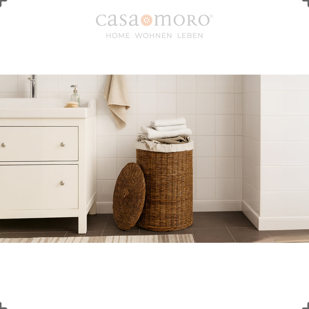 Opbergmand met deksel – 75 l